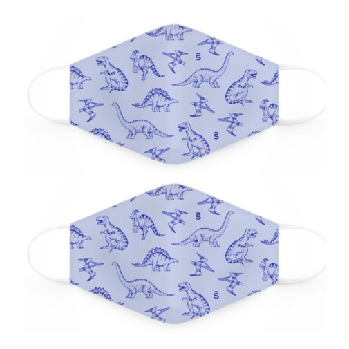 Mascarillas Tela 6-10 Años Dinos 2 Unidades Suavinex