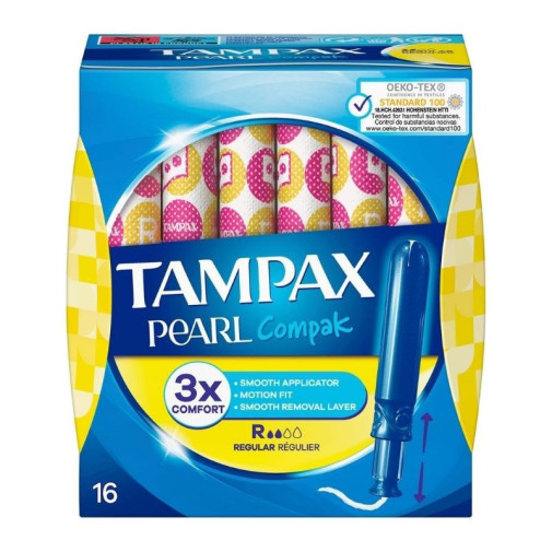 Tampax Compak Pearl Regular 16 Unidades