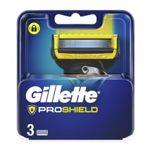 Gillette Recambio Fusion Proshield 3 Uds