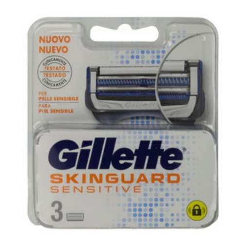 Gillette Recambio Skinguard Sensitive 3 Uds