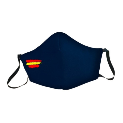 Mascarilla Protectora Bandera España Azul Decohouse
