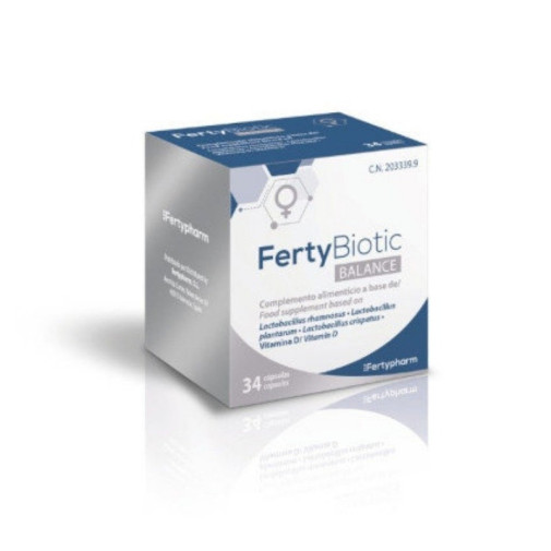 Fertybiotic Balance 34 Cápsulas Fertypharm