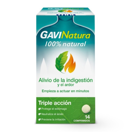 Gavinatura Alivio Indigestión Y Ardor 14 Comprimidos