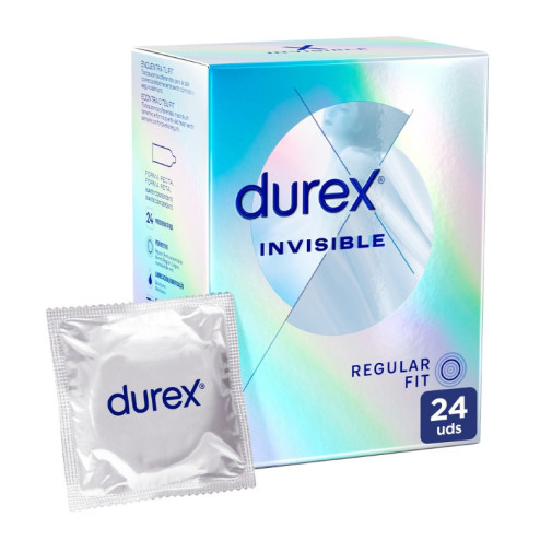 Durex Invisible Super Fino 24 Preservativos