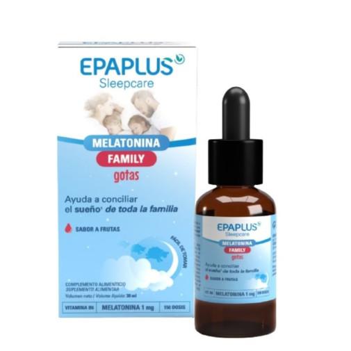 Epaplus Sleepcare Melatonina Family Gotas 30 Ml
