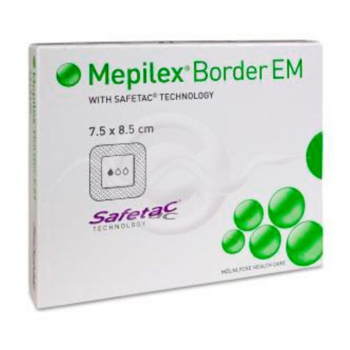 Apósito Border E.M. 7,5X8,5 Cm 3 Unidades Mepilex