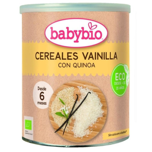 Cereales Vainilla Con Quinoa 220 Gr Babybio