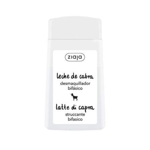 Desmaquillador De Ojos Bifásico Leche De Cabra 120 Ml Ziaja