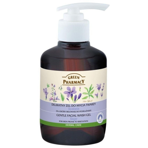 Gel Lavado Facial Suave Salvia 270 Ml Green Pharmacy