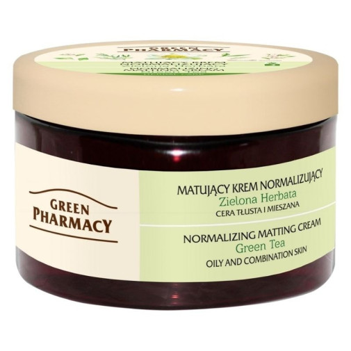 Crema Facial Matificante Piel Grasa Y Mixta Té Verde 150 Ml Green Pharmacy