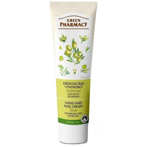 Crema De Manos Y Uñas Nutritivo Y Protector Olive 100 Ml Green Pharmacy