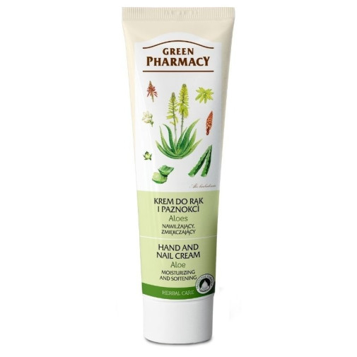 Crema De Manos Y Uñas Hidratante Y Suavizante Aloe Vera 100 Ml Green Pharmacy