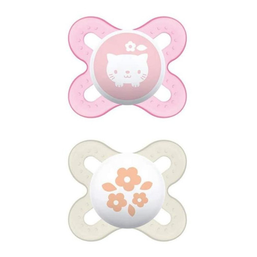 Chupete Start Silicona Rosa 2 Uds Mam