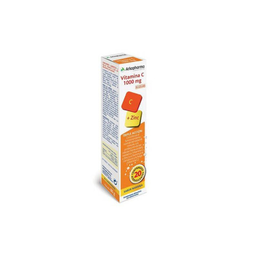 Arkovital Vitamina C+Zinc 20 Compr Efer