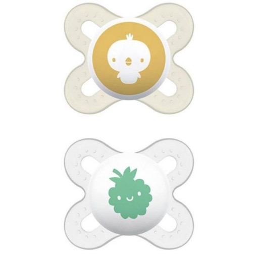 Chupete Start Silicona Unisex 0 2 Meses 2 Uds Mam