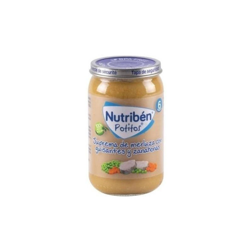 Nutriben Merluza Guisante Zanahoria 235