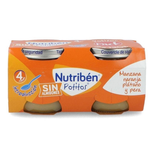 Nutriben Pot Multifrutas 2 X120 Gramos