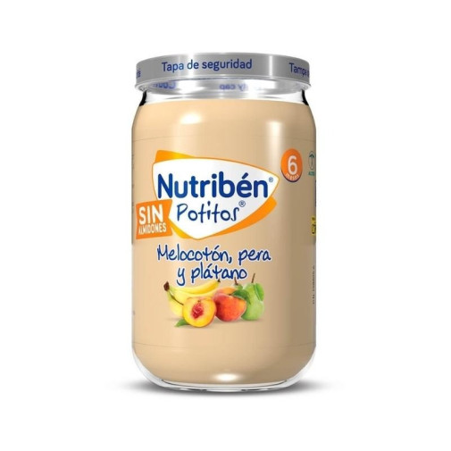 Nutriben Pot Melocoton Pera Platano 235