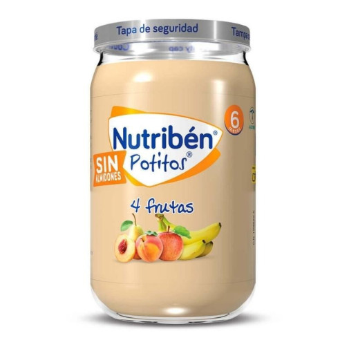 Nutriben Potitos 4 Frutas 235 G