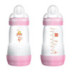 Biberón Anticólico Rosa 260 Ml Mam