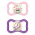 Chupete Air Night Silicona Rosa +6 Meses 2 Uds Mam