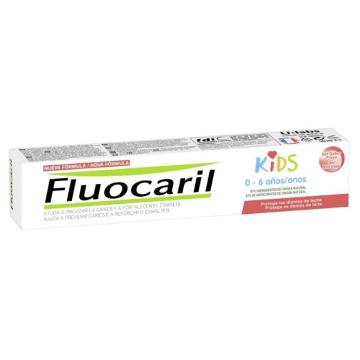 Dentífrico 0 6 Años Fresa 50 Ml Fluocaril Kids