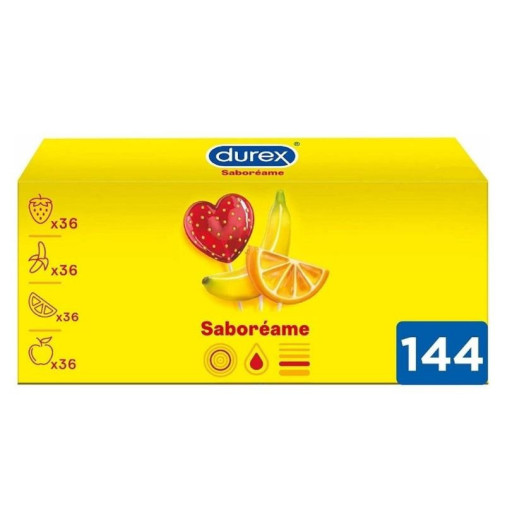 Preservativos Pleasure Fruits 144 Uds Durex